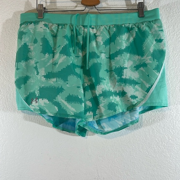 UNDER ARMOUR UA Mileage 2.0 Camo All Over Print Athletic Shorts Size XL NEW - Picture 2 of 15